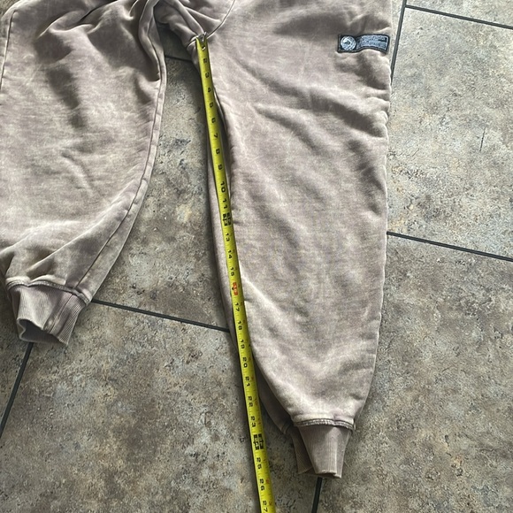 Alphalete Women’s Heavy Weight Washed Terry Joggers Smoky Quartz Large - Picture 11 of 13